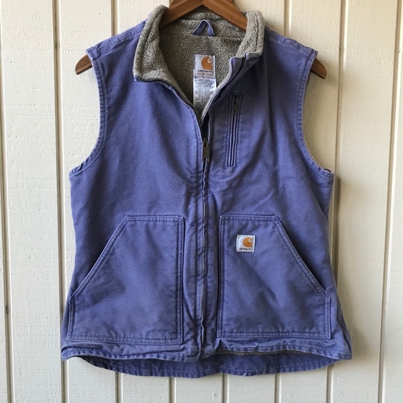 Carhartt Jackets & Blazers - Carhartt Purple Women's Vest